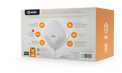 LifeAware-Smart AI BioRadar Fall Detection Monitor